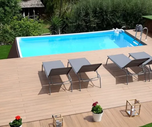 Instalación piscina desmontable modelo PLUS-2